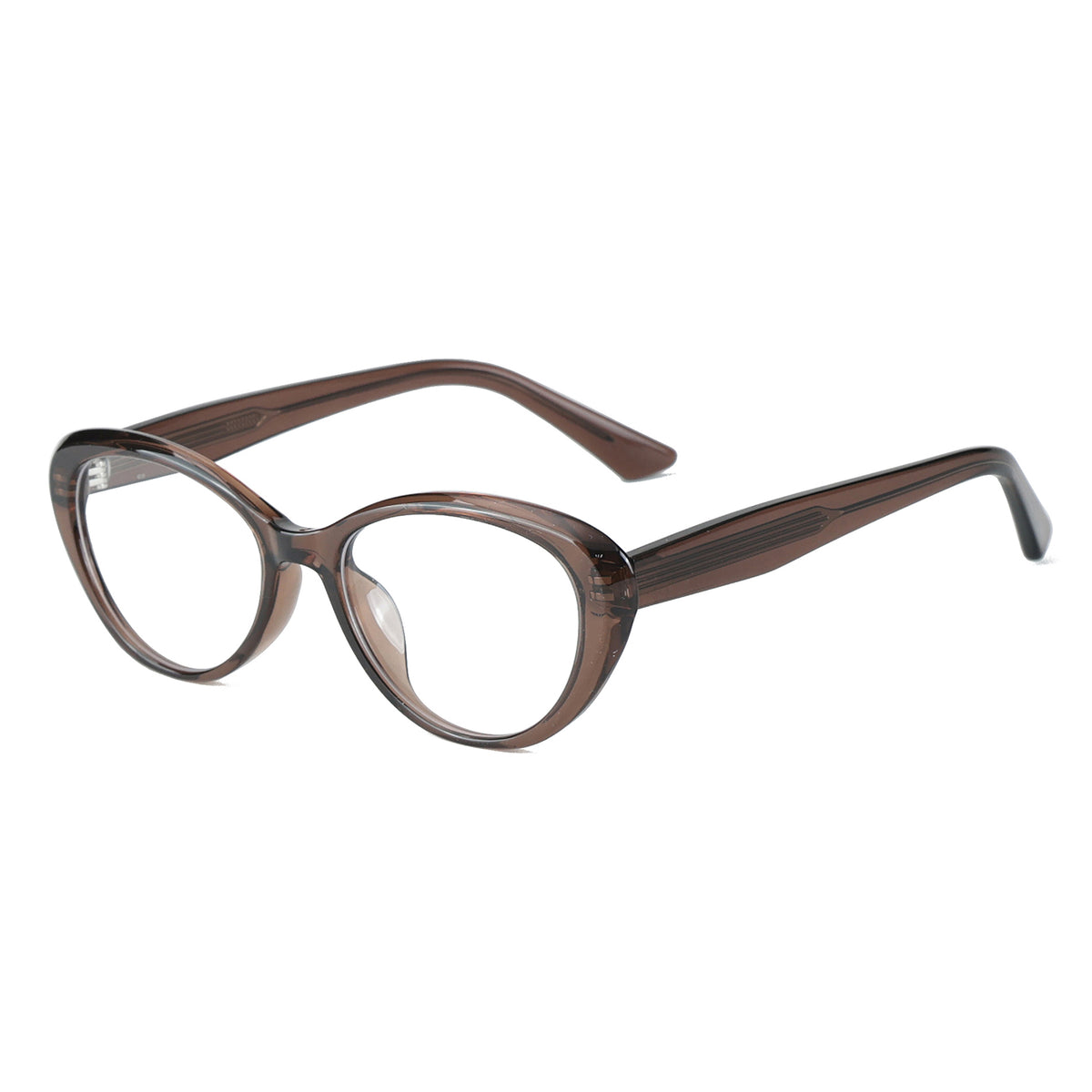 Athena Transparent Brownish silmälasikehykset