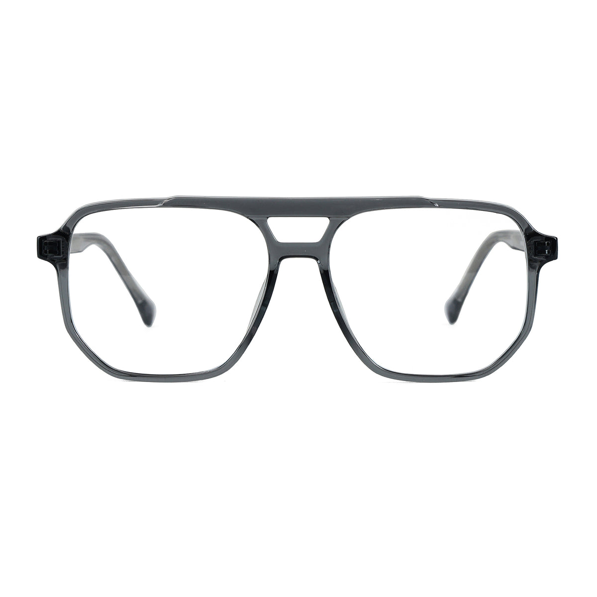 Cassius Transparent Gray silmälasikehykset