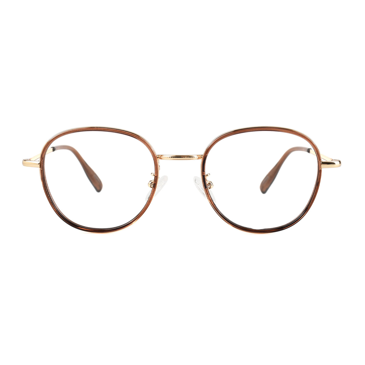 Nereid Brown Gold silmälasikehykset