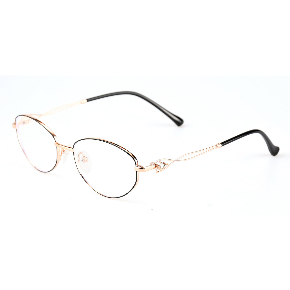 Sigyn Black Rose Gold silmälasikehykset