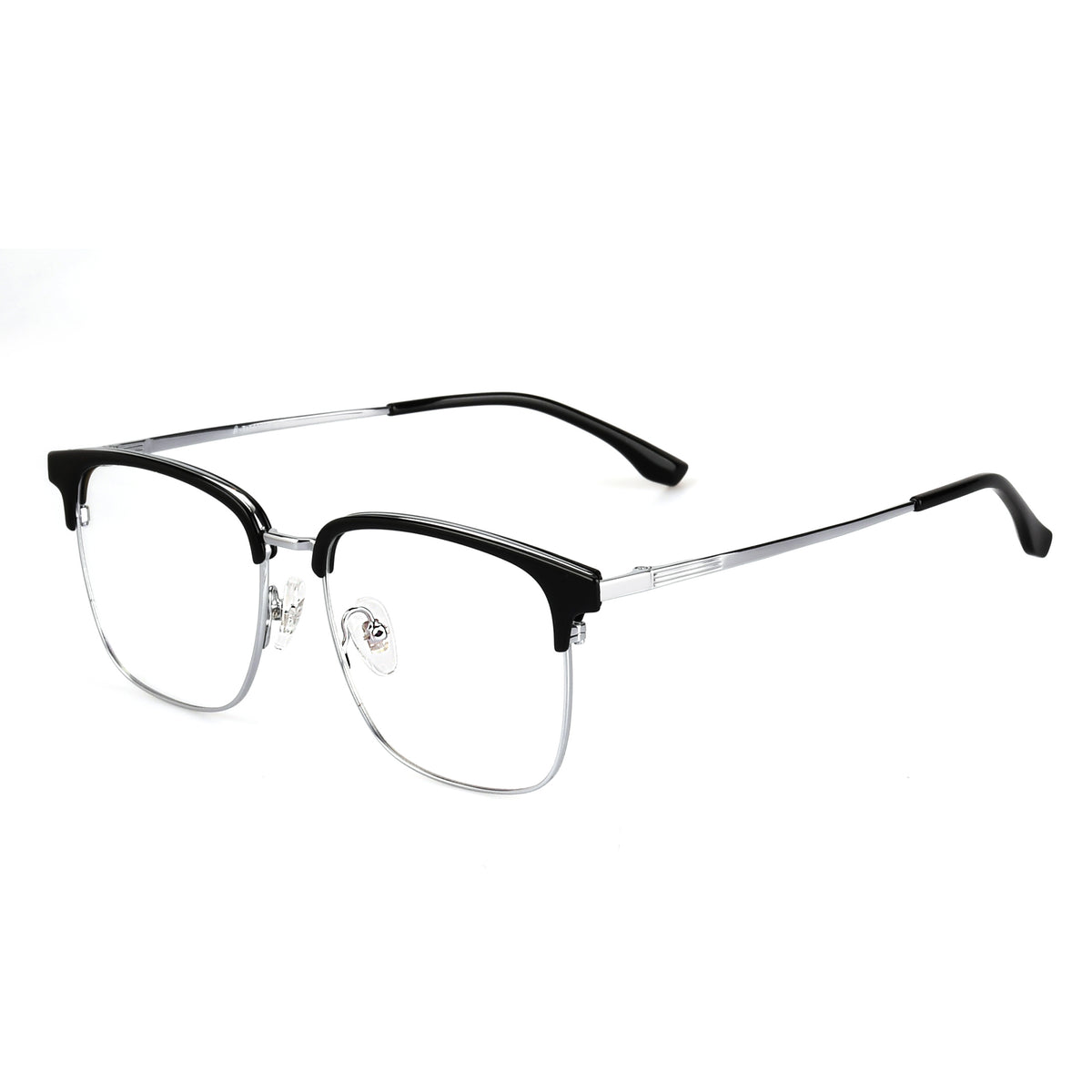 Tycho Black Silver silmälasikehykset
